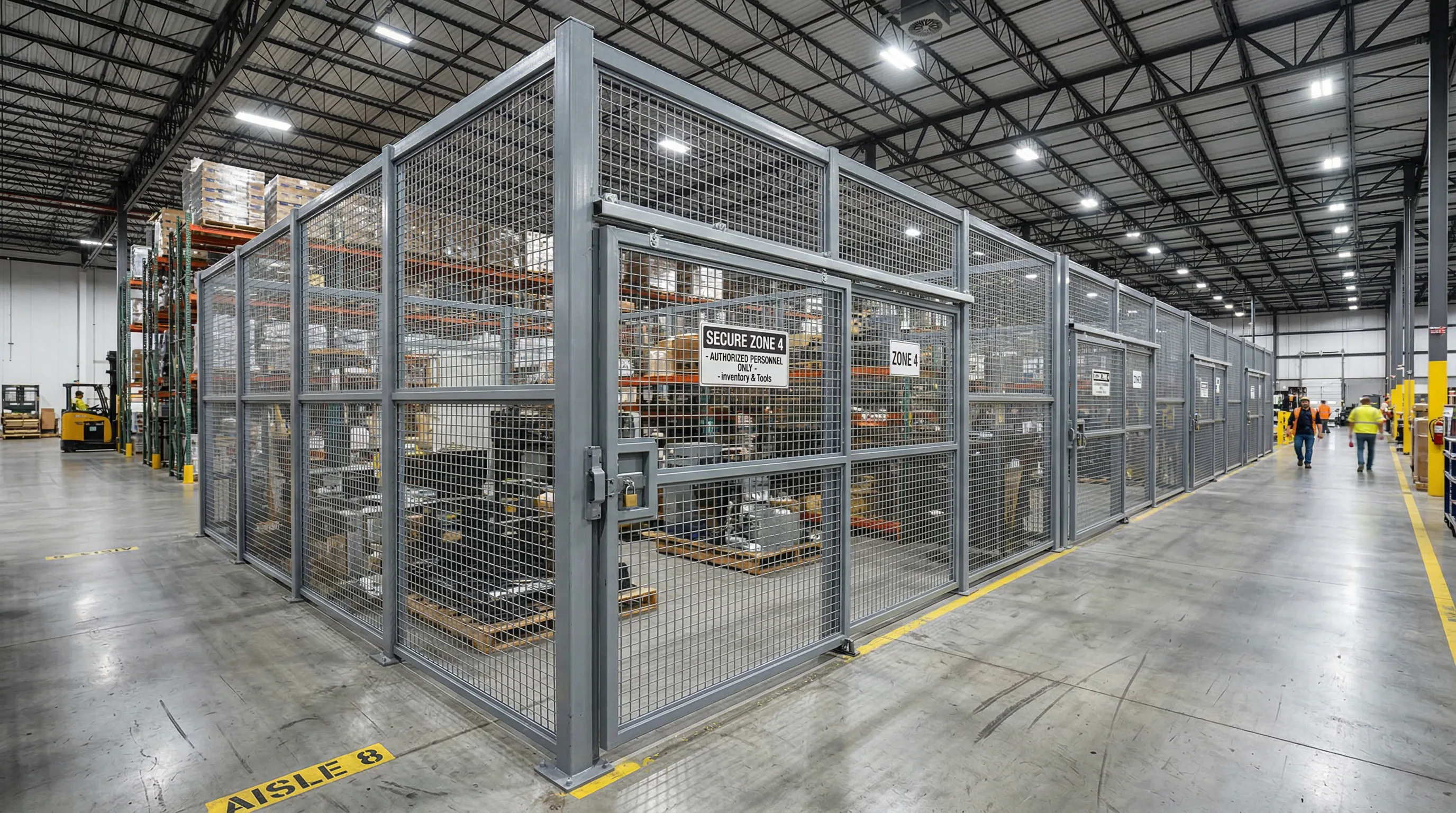 Partition Systems available from Delaware Pallet Racking in Wilmington DE and Delaware