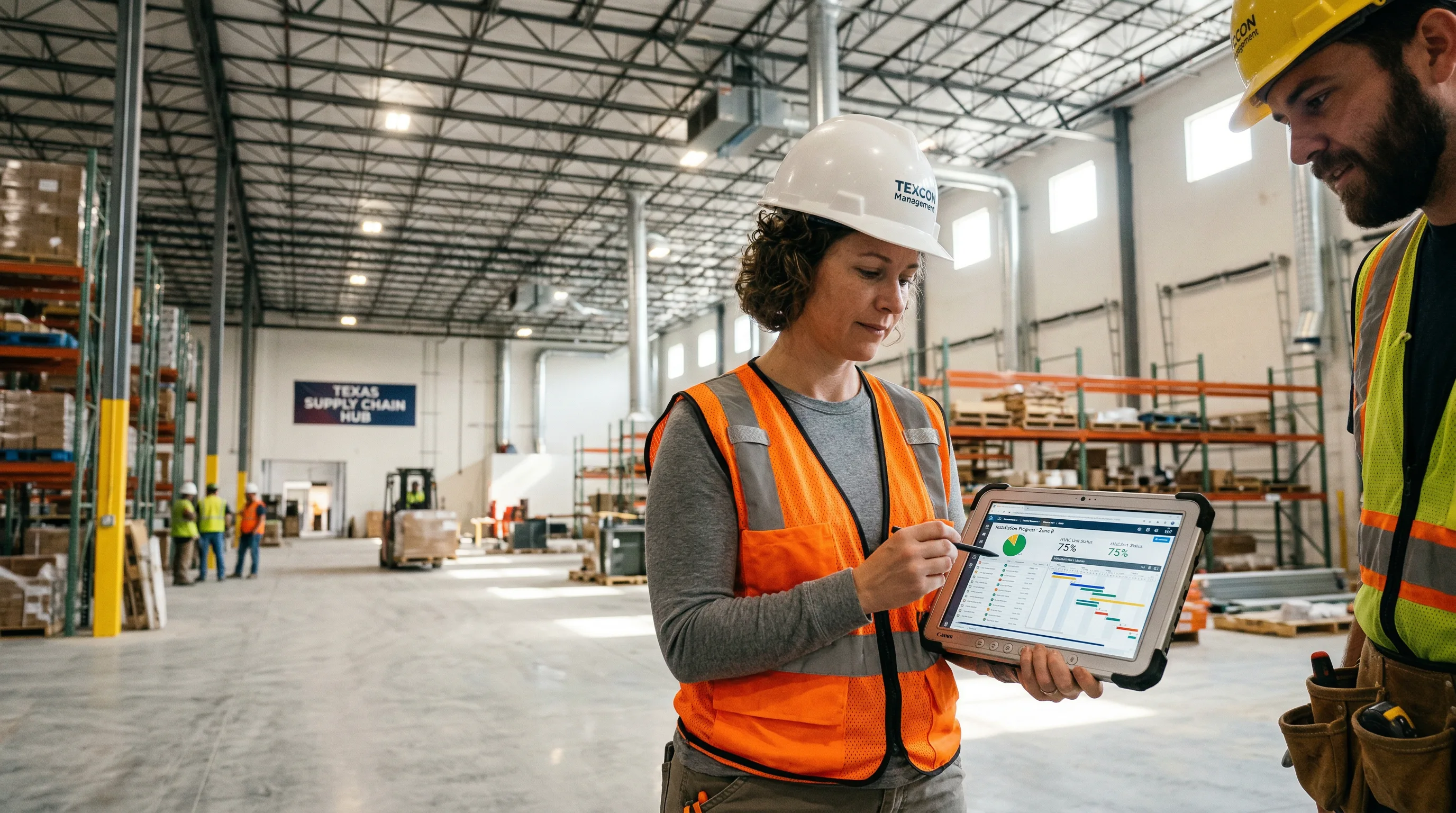 Project and installation management services for warehouse racking in Delaware VA